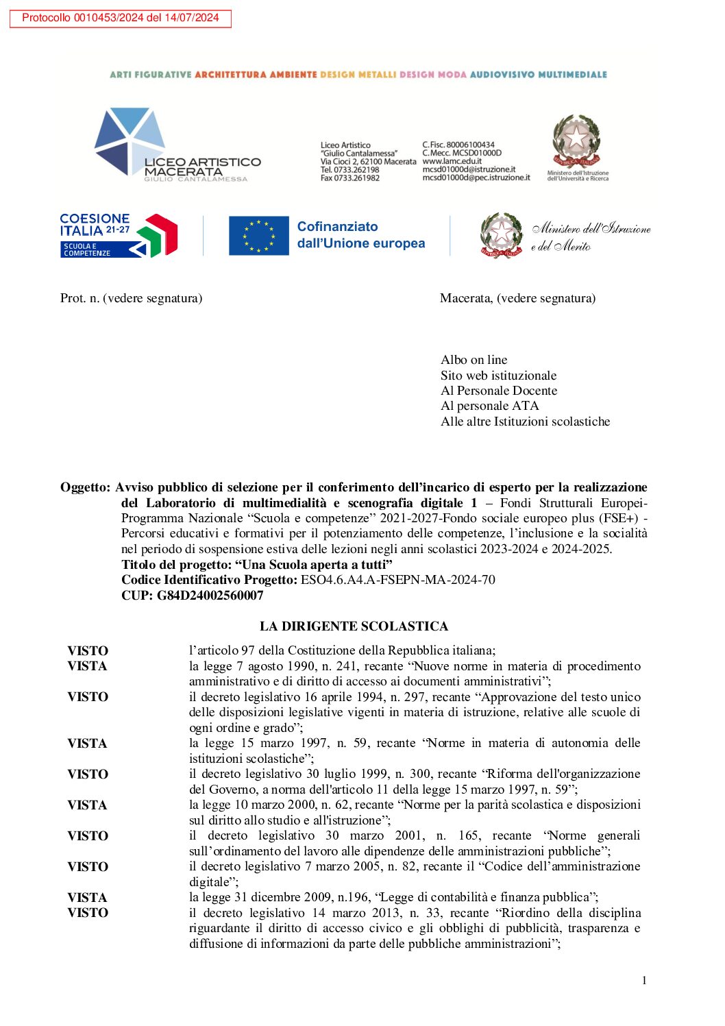 2. Avviso di selezione Esperto_Lab._scenograf. multimed 1-signed