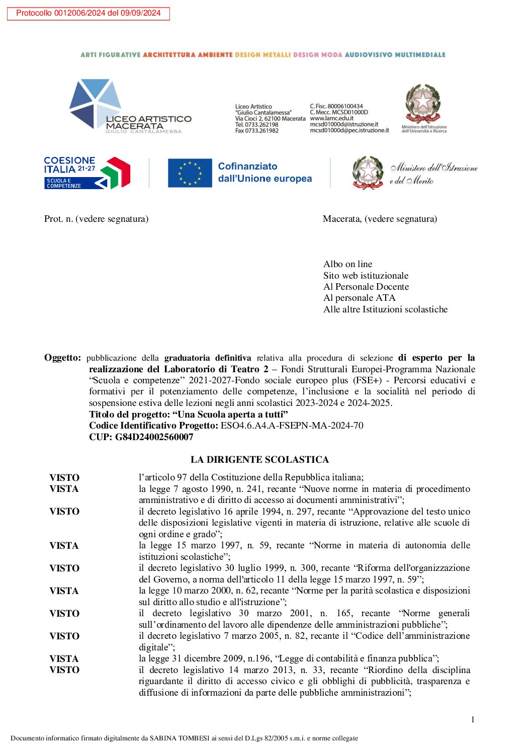 6. Graduatoria definitiva selezione Esperto_Lab._Teatro 2